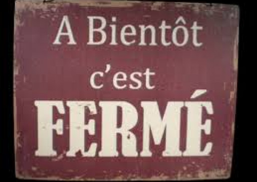 Fermeture exceptionnelle